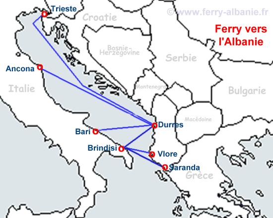 ferry Brindisi Vlora